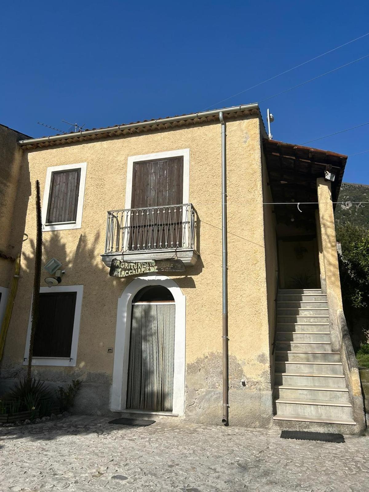 Agriturismo Macchiapiede Sala Consilina Exteriér fotografie